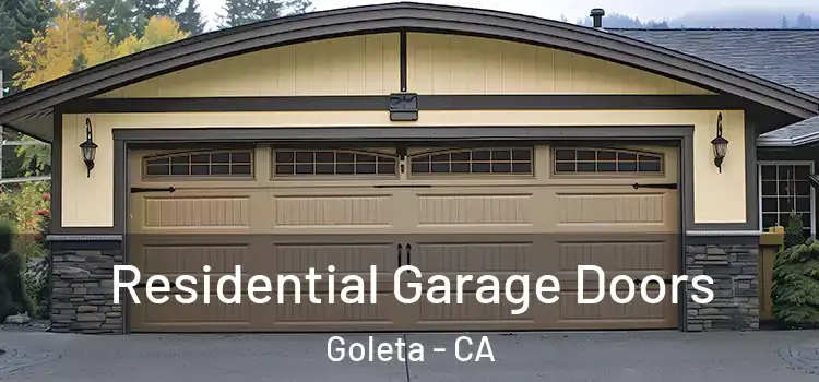  Residential Garage Doors Goleta - CA